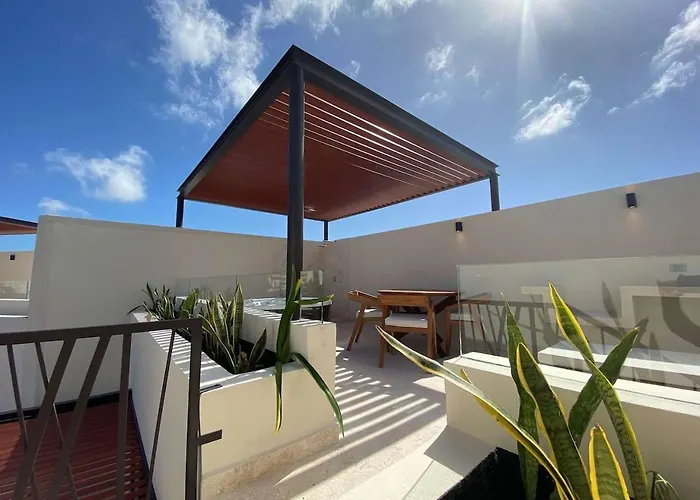 Appartement With Private Terrace And Jacuzzi In Aldea Zama