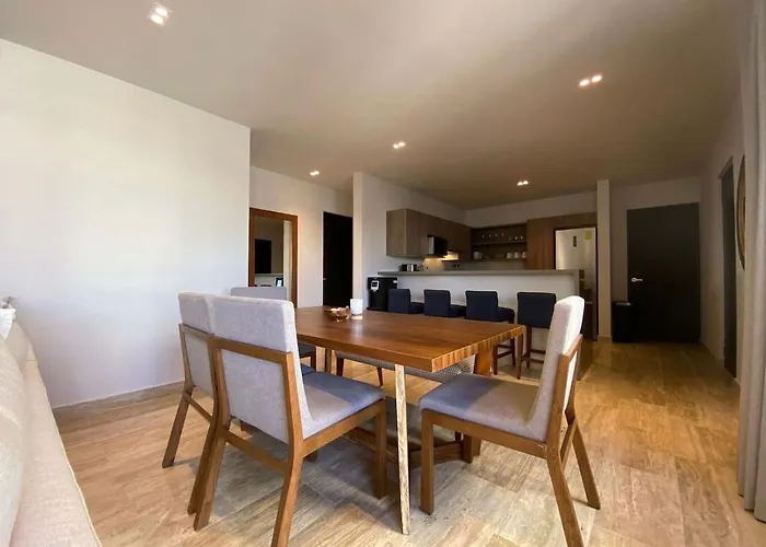 With Private Terrace And Jacuzzi In Aldea Zama Appartement *