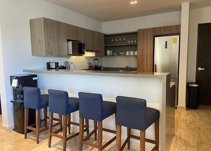 Appartement With Private Terrace And Jacuzzi In Aldea Zama