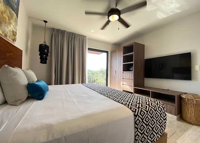 With Private Terrace And Jacuzzi In Aldea Zama Appartement *