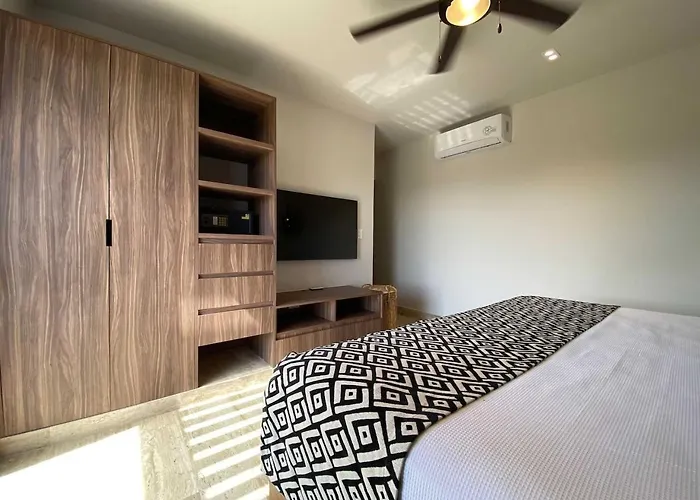 Appartement With Private Terrace And Jacuzzi In Aldea Zama