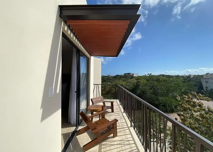 Appartement With Private Terrace And Jacuzzi In Aldea Zama Tulum Pueblo